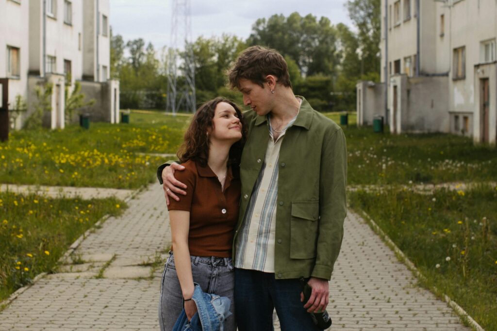 Couple Looking at Each Other
