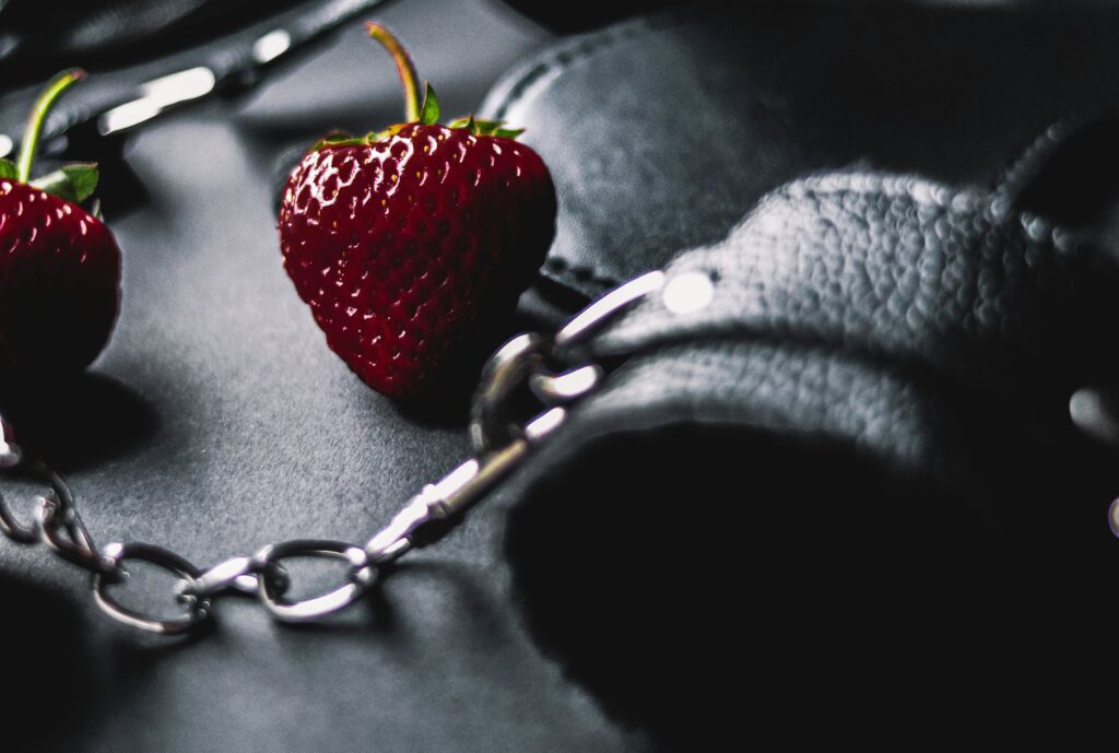 Black Leather and Strawberries