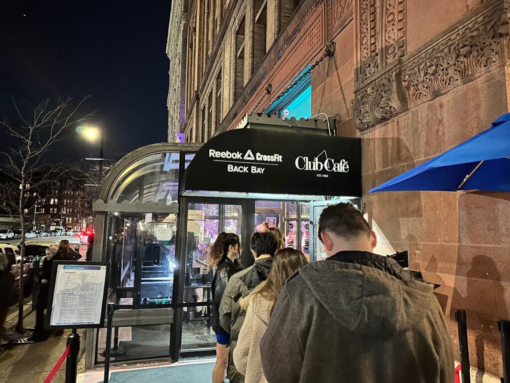 Club Caf&eacute;, located in the South End