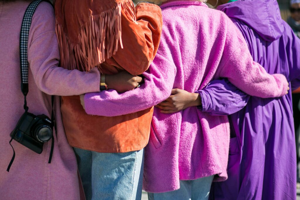 a group of ladies at a photo walk