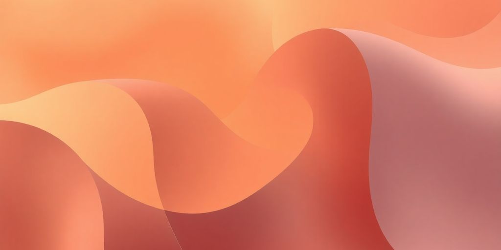 Abstract shapes with soft blending colors.