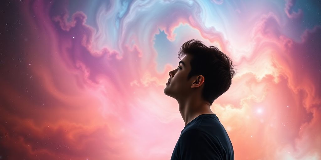 Person experiencing a spectrum of romantic attraction.