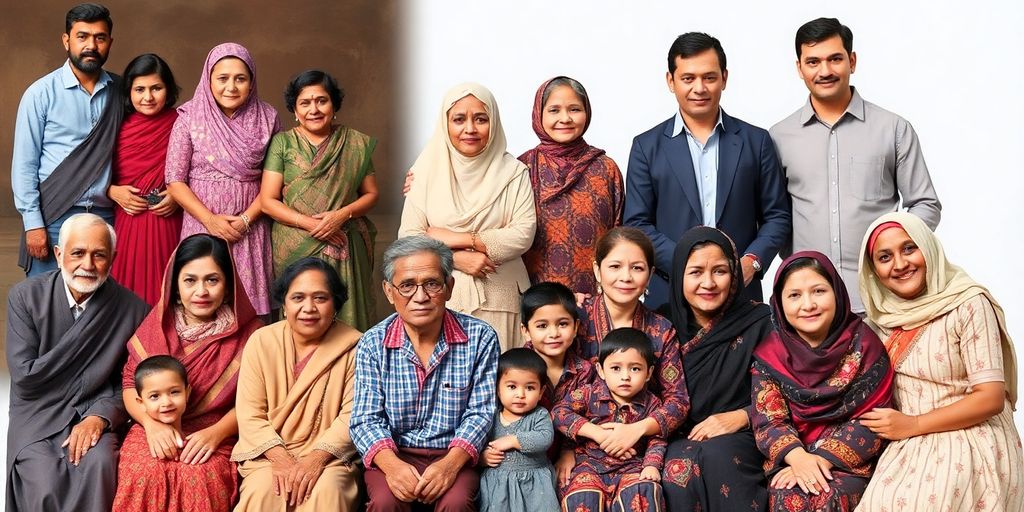 Diverse families, various structures. Historical and modern.