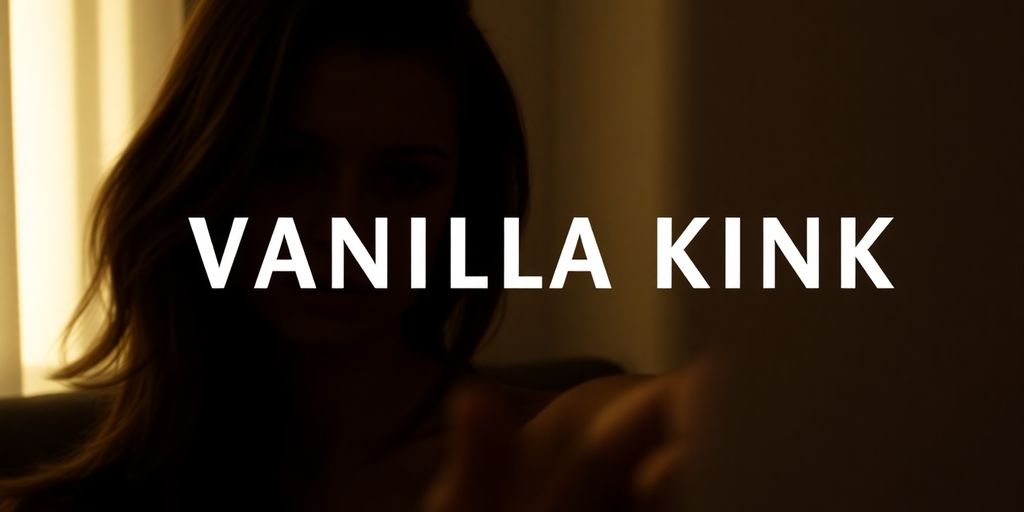 Couple exploring vanilla kink.