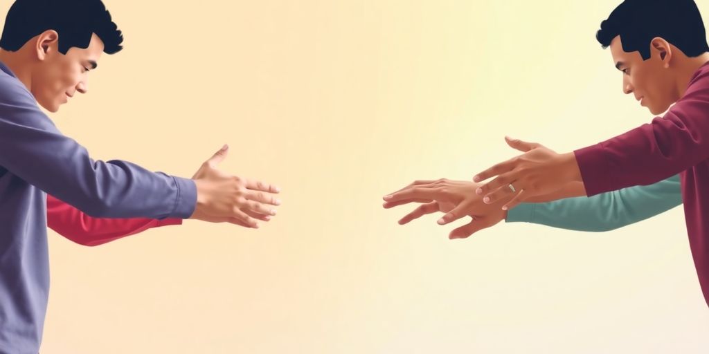 Diverse hands connecting, forming a vibrant bridge.