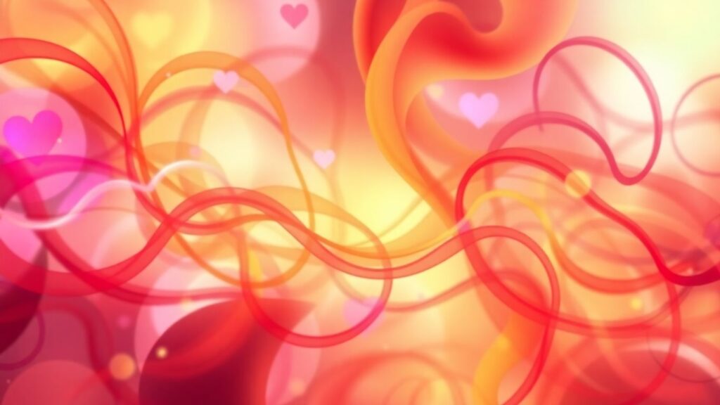 Abstract image of interconnected relationships