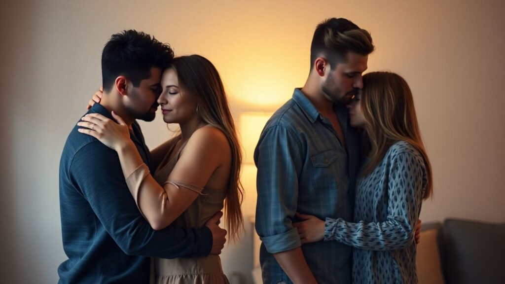 Couples in a polyamorous relationship