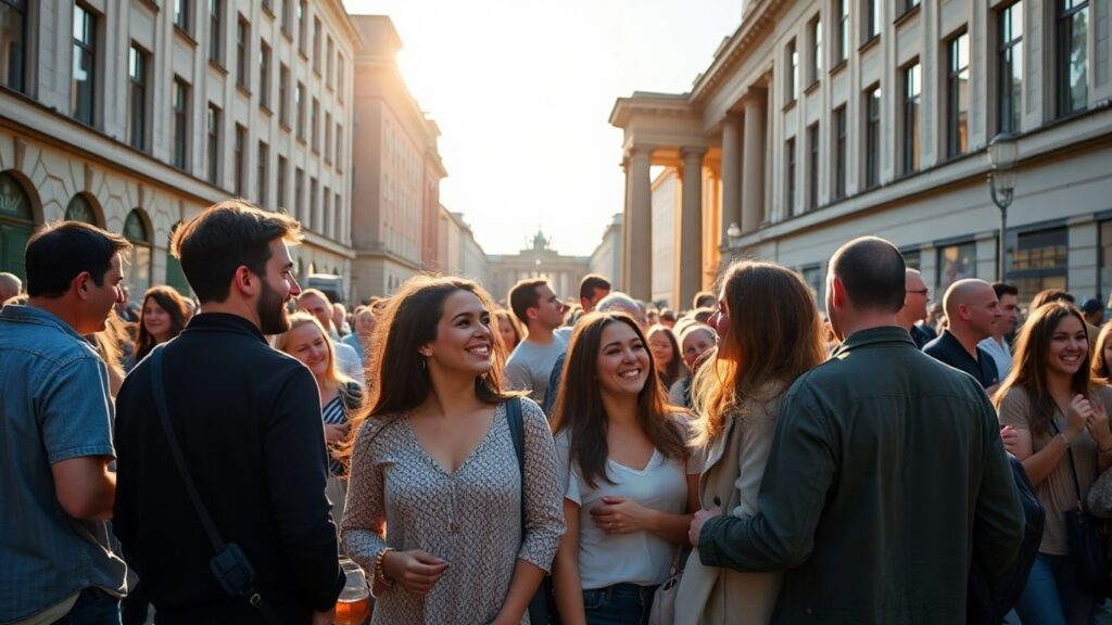 People in Berlin enjoying a polyamorous lifestyle.